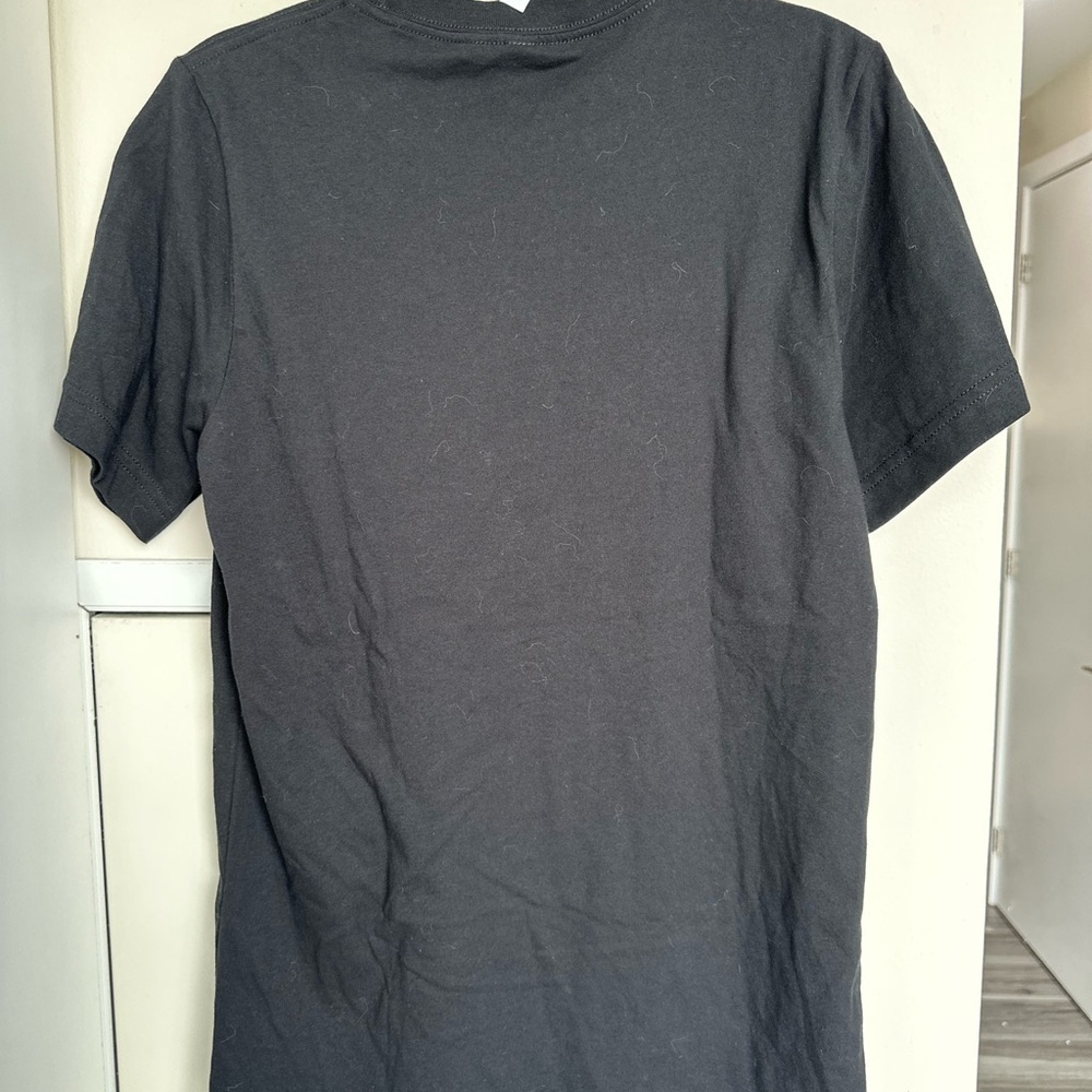 The Ellen Show Women's Black Tee with Gold Print 100% cotton | As Is - Picture 8 of 8